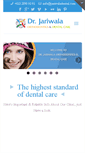 Mobile Screenshot of jariwaladental.com